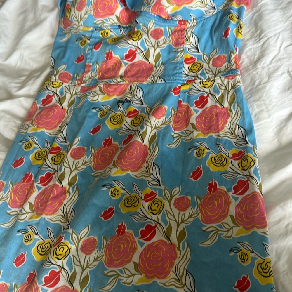 Pinup Couture Blue Floral Dress